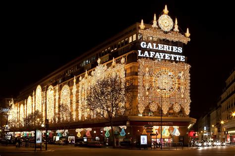 the galeries lafayette.